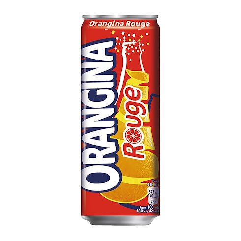 Pack de 24 canettes de Orangina Rouge , 0.33 cl