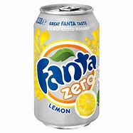 Pack de 24 canettes de Fanta Citron Zéro , 0.33 cl