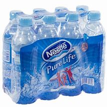 Pack de 8 Bouteilles de  Eau Nestle naturel  , 0.50 CL