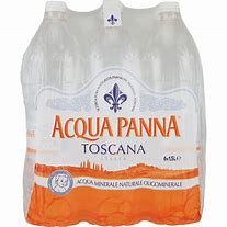 Pack de 6 Bouteilles de  Eau Acqua Panna naturel  , 1.5 Litres